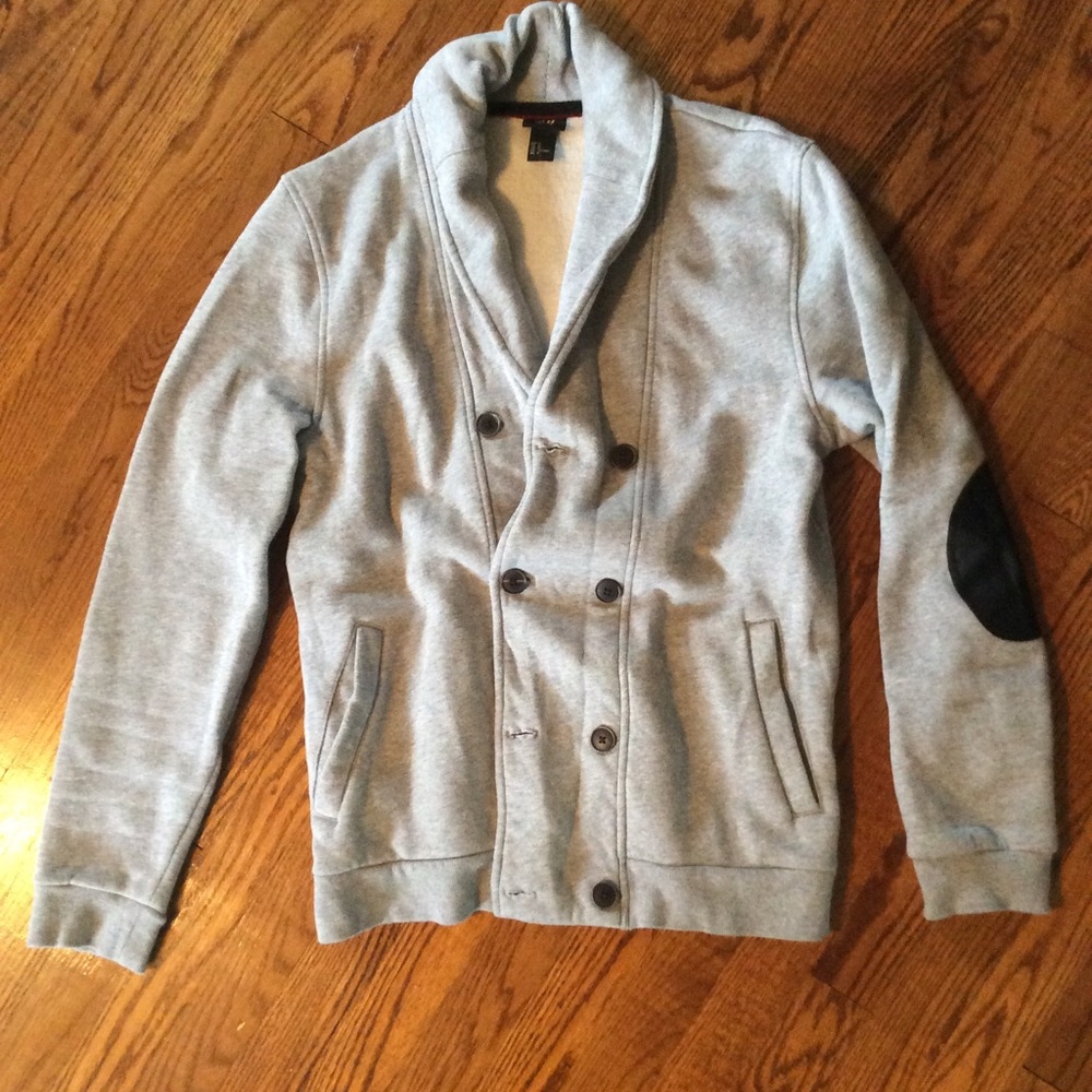 H&M Sweatshirt Material Cardigan